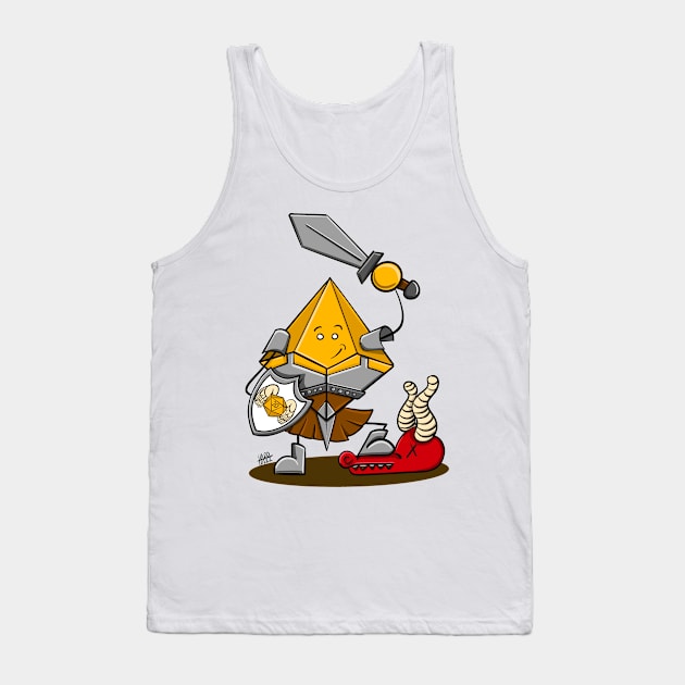 Paladin D10 Tank Top by AlstonArt